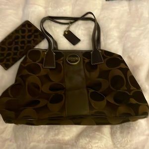 Gently used coach bag